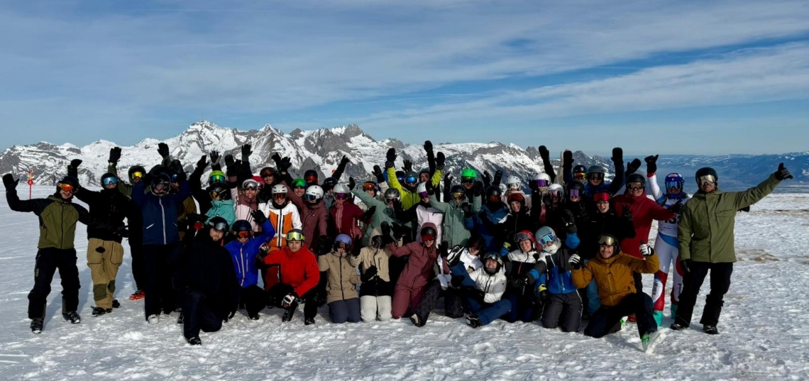 Gruppenfoto Schneesportkurs PHSG